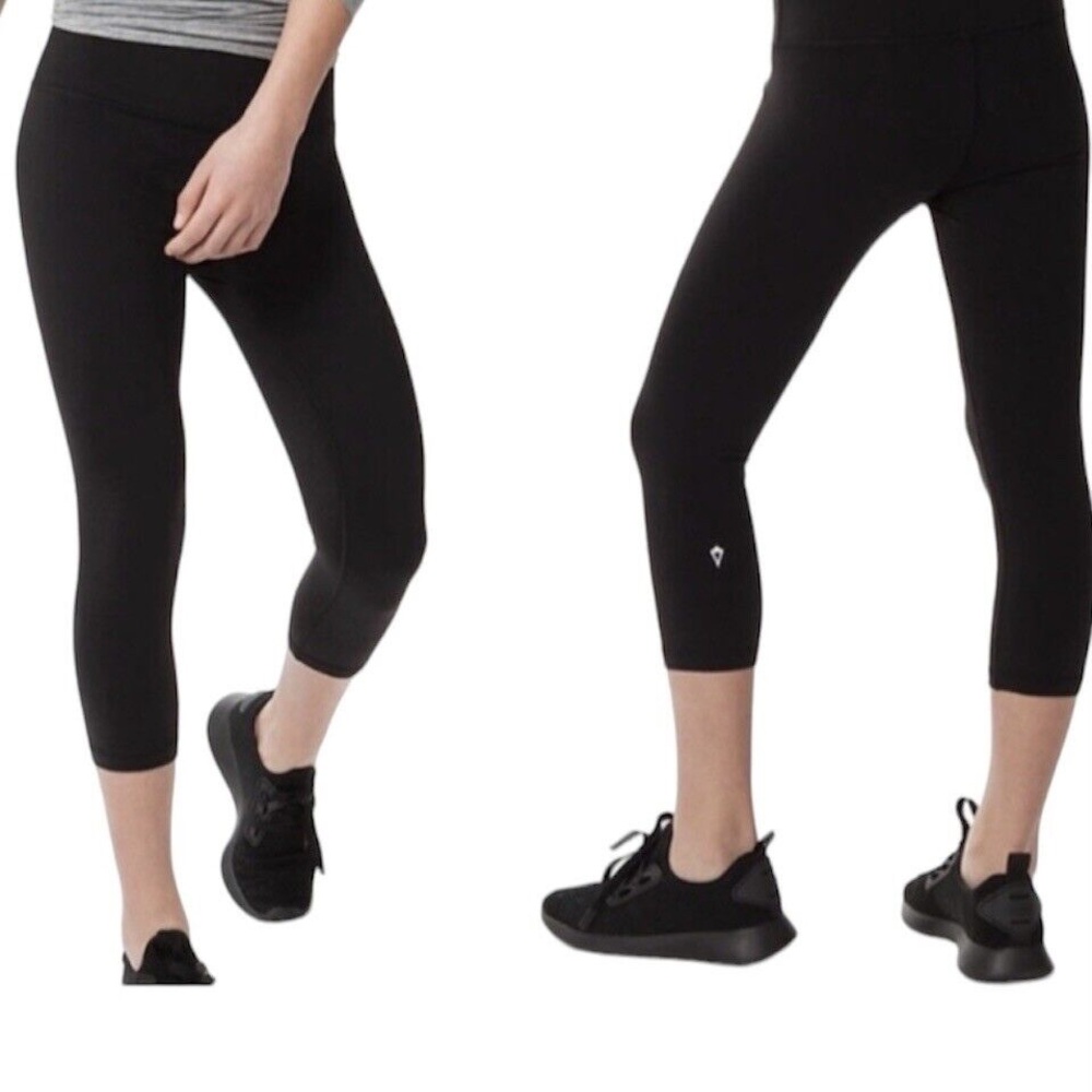 IVIVVA Girls Black Capri Leggings size 14